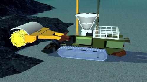 海洋矿产资源开采及技术装备展示